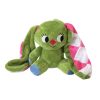Kockásfülű nyúl plüss 15cm ülő Kockásfülű nyúl plüss 15cm ülő